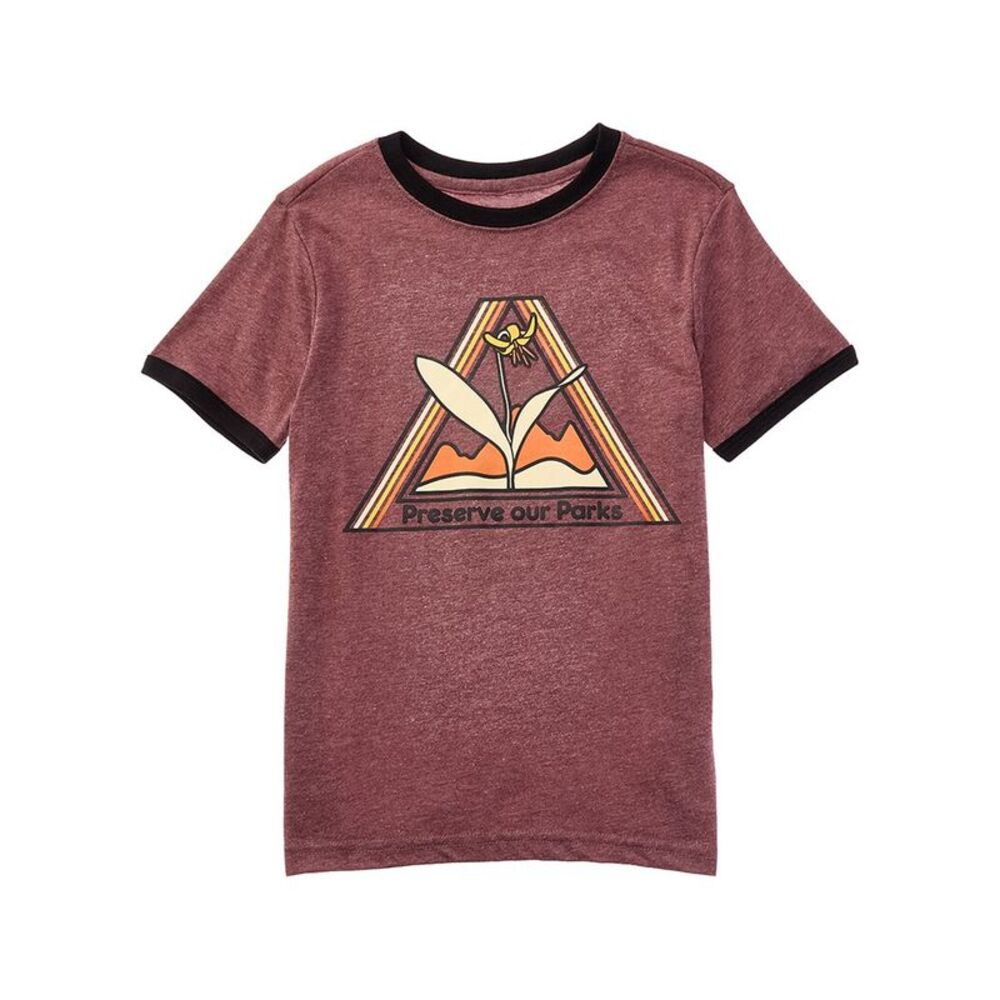 Threads 4 Thought Boys  Preserve Our Parks T-Shirt, Red